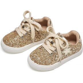 Flaryzone Toddler Girls Sneakers Little Girls Running Sports Shoes(Toddler/Little Kids)