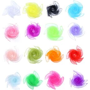 Juggling Scarf Square Dance Scarves Magic Tricks Silk Music Movement Scarves Rhythm Band Scarf Kids Play Scarves