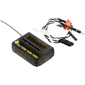 Flysky FGR12B Receiver Single Antenna 2.4GHz 12CH for AFHDS 3 Transmitters and RF Modules PL18 NB4 NB4 Lite FRM302 and RC Car Boat