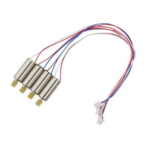 Fytoo 4PCS Motor for E88 E88PRO E88MAX E525 E99 E99PRO P1 P5PRO K3 S1 P8 RC Drone Motor E88 Quadcopter Forward and Reverse Motor Parts