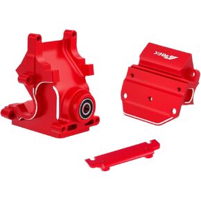 Alum Front Rear Differential Gearbox Bulkhead Cover for Arrma 1/7 Felony Limitless Fireteam Mojave Diff Case 1/8 Typhon Outcast Kraton Talion Notorious 6S BLX & EXB Series Upgrades Part Red