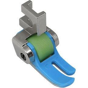 Straight Stitch Non Stick Bottom Roller Presser Foot for Low Shank Old Style Household Sewing Machine