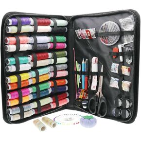 YIGUANXIN Large Sewing Kit, 226 Premium Sewing Supplies Set for Home Traveler, Adults, Beginner, Kids, Emergency, Sewing Repair Kits, Sewing Accessories Contains 38 Rolls of Thread, Needles, Scissors
