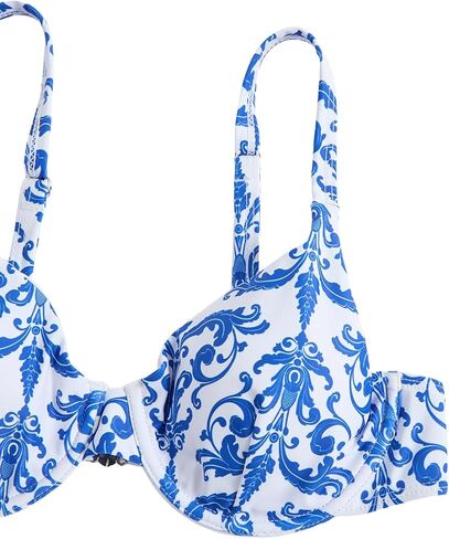 SweatyRocks Women's 2 Piece Swimsuit Zebra Stripe Push Up Bikini Sets in Kuwait