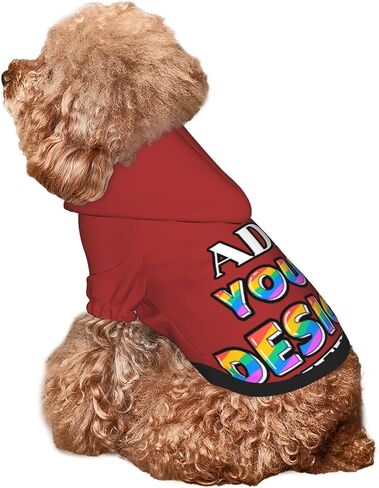 Dog Clothes for Small Dogs, Dog Hoodie Hoodies Custom Pet Puppy Sweatshirt Sweaters Ropa para Perros Pequeños Personalized Sweater Shirt,Black02, XS, Customized Gifts in Saudi Arabia