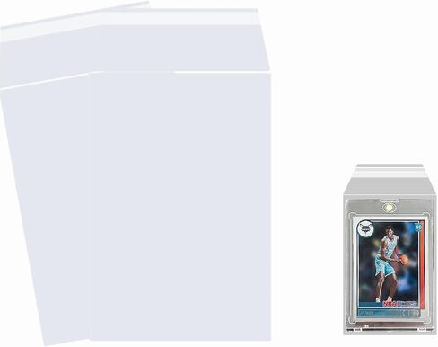 Resealable Team Bags for One Touch Card Holders 35PT-130PT, Fit Sleeves for Magnetic Card Holders, for One Touch Sleeves(35pt-130pt) (200) in Kuwait