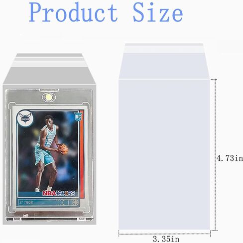 Resealable Team Bags for One Touch Card Holders 35PT-130PT, Fit Sleeves for Magnetic Card Holders, for One Touch Sleeves(35pt-130pt) (200) in Kuwait