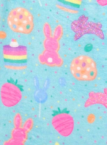 iscream Big Girls Silky Soft Plush Bold Print Fleece Pants - Bake Shop Collection Collection in Kuwait