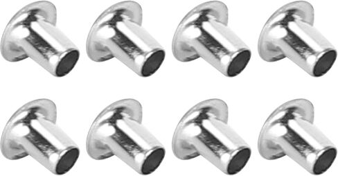 500pcs نحاس وثقوب النحاس 2 مم حفرة داخلية الحلقات ملونة مجموعة لأحذية الملابس حقيبة DIY الحرف اليهود مجموعات grommet (أبيض) in Saudi Arabia