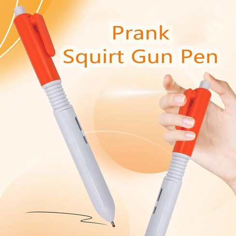 Squirt Gun Pen, Water Spray Toy, Fake Water Gun for Pranks and Tricks, Writing and Spraying in Saudi Arabia