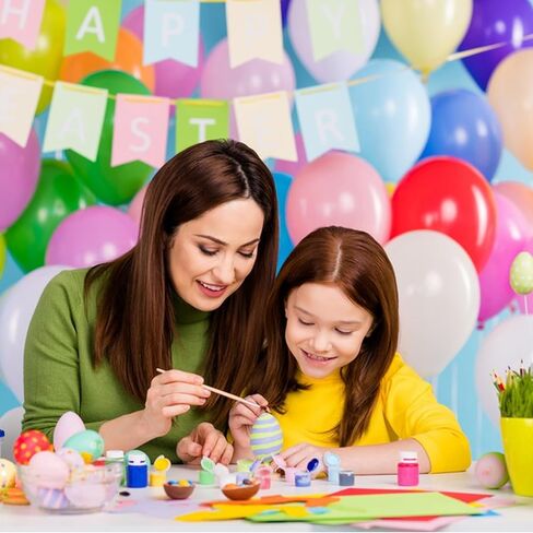 Youhthye 40pcs بيض الرغوة للحرف اليدوية 3.15 بوصة الرغوة البيض البيض البيض البيض الحرف الرغوة البيض البوليسترين بيض الرغوة Laege Laege Begk Bott in Kuwait