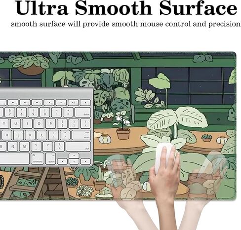 Katana Sword Desk Pad, Stitched Edges Mouse Pad, Large Office Desk Mat, Non-Slip Gaming Mouse Pad, Laptop Desk Pad, Desk Writing Pad for Office and Home in Saudi Arabia