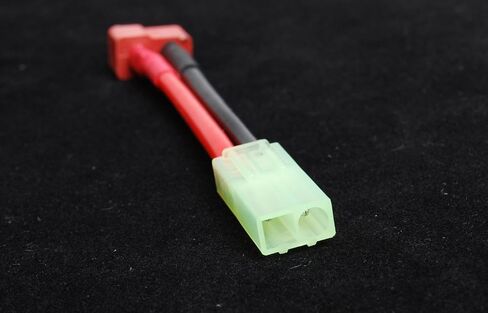 Lot (5) mini tamiya female to t-plug t plug converter male 4wg 5cm wire for rc in Kuwait