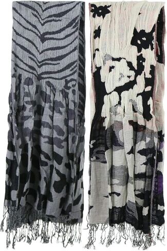 ToBeInStyle Women's Winter Super Warm Chunky Oversized Cozy Knit Scarves in Saudi Arabia