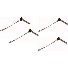 Marine Part Depot Four Stainless Bimini top 3/16" Pull pins
