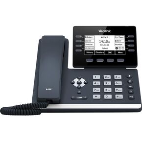 Yealink SIP-T53W IP Phone - Corded - Corded/Cordless - Wi-Fi, Bluetooth - Wall Mountable, Desktop - Classic Gray