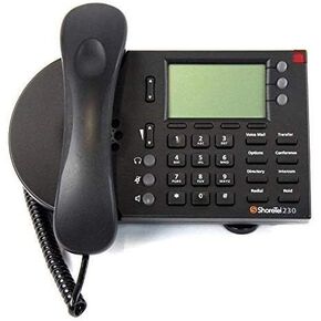 هاتف ShoreTel ShorePhone IP 230G مع سماعة وكابلات جديدة - أسود (متجدد) in Saudi Arabia