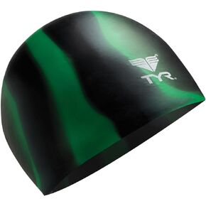 TYR Multi Color Silicone Adult Swim Cap
