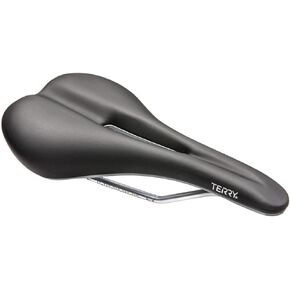Terry Raven Bike Saddle - Bicycle Seat for Men & Women - Flexible & Comfortable, Syntethic Dura-Tek Cover
