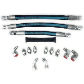 High Pressure Oil Pump HPOP Hoses Lines Kit & Crossover Line Compatible with Ford 1999-2003 7.3L Powerstroke in Kuwait