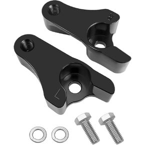 2 Inch Lowering Blocks Kit Harley Touring Models Road Glide Street Glide 2002-2022 Harley Davidson Touring Street Glide Rear Slam Lowering Blocks Kit