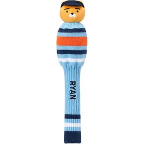 غطاء رأس KAKAO FRIENDS GOLF Pop Pop Knit، غطاء نادي الجولف، غطاء محبوك مع خطوط in Kuwait