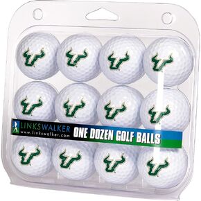 Collegiate Golf Balls 12 Ball Gift Pack Regulation Size 2-Piece Balls