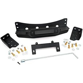 Rough Country Hidden Bumper Winch Plate for 2007-2013 Chevy/GMC 1500-1080
