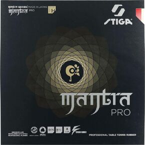 STIGA Mantra Pro Table Tennis Rubber | Professional Table Tennis Sheet for Maximum Full Stroke Control & Speed - Made in Japan