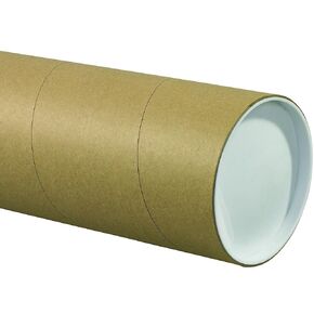 Tape Logic TLP6036KHD Jumbo Mailing Tubes, 6" x 36", Kraft (Pack of 10)