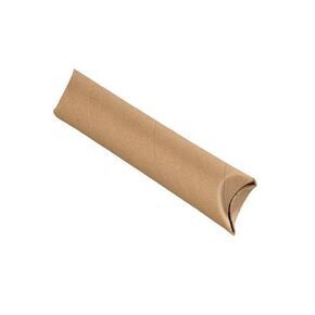 Aviditi Snap Seal Kraft Mailing Tubes, 2 x 18 Inches, Pack of 50, for Shipping, Storing, Mailing, and Protecting Documents, Blueprints and Posters