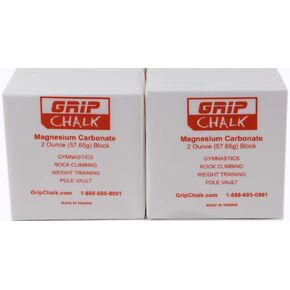 Grip Gym Chalk Gymnastics, Rock Climbing, Power Lifting, Crossfit No Slip, No Moisture Chalk