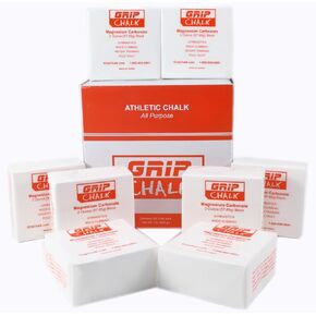 Grip Gym Chalk Gymnastics, Rock Climbing, Power Lifting, Crossfit No Slip, No Moisture Chalk
