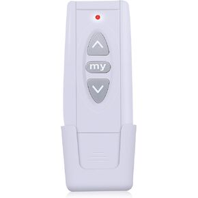 Telis 1 RTS Pure 433.42MHZ Remote for Blinds and Shades and Roller Shutter(1Pack)
