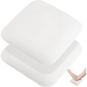 2PCS Elbows Pads for Desk TOROKOM Silicone Elbow Wrist Arm Rest Soft Elbow Rest Non-Slip Arm Rest Support Ergonomic Elbow Rest Pad for Nail Tech, Computer, Office(Black)