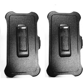 2 Pack Replacement Belt Clip Holster for OtterBox Defender Series Case Apple iPhone 15,iPhone 15 Pro (6.1')