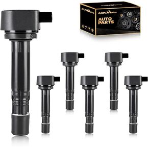 6PCS UF624 Ignition Coils Pack Replacement for Acura MDX RDX ZDX Honda Pilot Ridgeline 3.5L V6