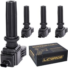 Set of 4 Ignition Coil Packs Fits for 2.0L L4 Ford Focus Escape Fusion Edge Lincoln MKC MKZ 2.0 2012 2013 2014 2015 2016 2017 2018 2019 OE# C1816 UF670 DG546