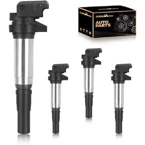 4PCS UF598 Ignition Coils Pack Replacement for Mini Cooper 2007-2013, Countryman 2011-2016, Paceman 2013-2016 1.6L L4