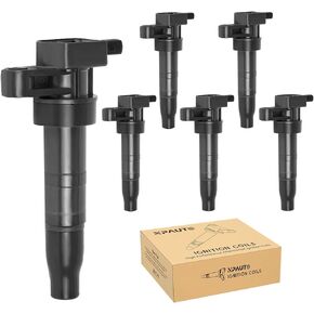 Ignition Coil Pack Replacement for 3.3L 3.8L V6 Hyundai Santa Fe Sonata Veracruz Azera Genesis Coupe, Kia Sorento Optima Rondo Sedona Amanti, 2007 2008 2009 2010 2011 2012 2013 2014 2015 2016, UF546