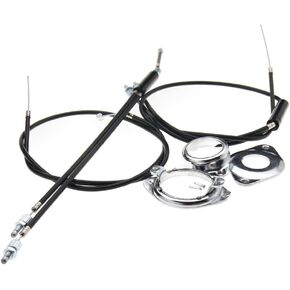 BMX Gyro Brake Cables Front + Rear (Upper + Lower) Spinner Rotor (Complete Set)