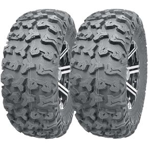 Set of 2 Wanda ATV/UTV Tires 27x9R14 /8PR Radial Deep Tread -10282