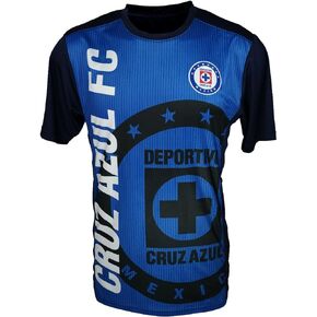 Icon Sports Men Cruz Azul Exclusive Poly Shirt Soccer Jersey - Woven Patch
