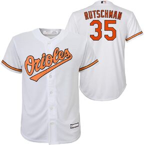 OuterStuff Adley Rutschman Baltimore Orioles MLB Kids Youth 8-20 White Home Player Jersey in Kuwait
