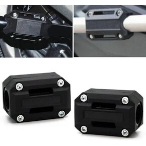 Worldmotop Universal for 22MM 25MM 28MM Motorcycle Engine Guard Bumper Protector Crash Bar Slider