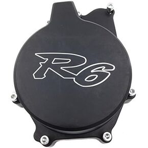 XKMT-Billet Motor Engine Stator Cover Compatible With Yzf R6 Yzf-R6 1999-2002 Black Left Side [B00YYSK91E]