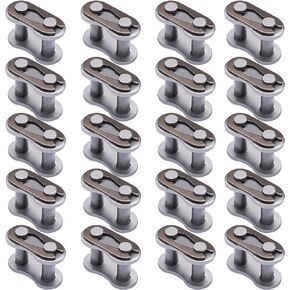 TWTADE 20Pcs #35 Master Link Chain Roller Connector for Go Kart,Mini Bike, Baja Doodle Bug Motovox etc.I-L-039