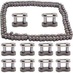 25H Heavy Duty Drive 138 Chain Repair Master Connector Split Link Compatible with 43cc 47cc 49cc 2-Stroke Atv Quad Pit Dirt Super Pocket Mini Bike Lifan Kazuma SUNL