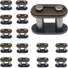 T8F Drive Chain Master Link Replacement Fit For 43cc 47cc 49cc 50cc 2-Stroke Syx Moto Holeshot SSR SX50 Coolster Pit Dirt Bike (15Pcs).