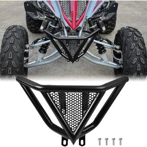 SAUTVS Front Bumper Guards for Yamaha Raptor 700 700R, Front Profile Bumper Guard Protector for Yamaha Raptor YFM 700 / 700R 2006-2022 Accessories